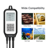 WiFi Digital Temperature Thermostat Outlet Plug Heating Cooling Mode Carboy Aquarium Home Brewing Tuya Smart Life App Control