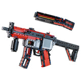 642pcs MP5 Submachine Gun Building Block Model Small Particles Compatible with Educational Puzzle Toy Toy Brick for youth