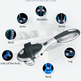 Handheld Electric Body Heated Massager Stick Infrared Body Neck Back Massage Waist Cervical Massager Hammer Vibration Relaxation