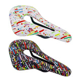 MTB Bike Seat Carbon Fiber Leather Bicycle Saddle Comfortable Road Bike Seat Cushion for Men Women road bike saddle