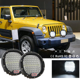 4x4 Truck Offroad 7Inch 300W Offroad LED Work Light Bar 105W 4WD ATV UTV SUV Round Spotlight Vehicle Car Work Lamp for 4WD