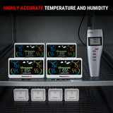 ThermoPro TP68C 150M Wireless Weather Station Chargeable Room Thermomether Hygrometer With Weather Forecast Big LCD Display