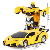 2 in 1 Electric RC Car Transformation Robots Children Boys Toys Outdoor Remote Control Sports Deformation Car Robots Model Toy