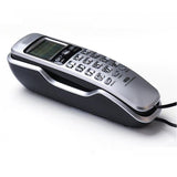 Retro Wall Mounted fixed Telephone Corded Phone Landline Antique For Home Hotel office Small Extension caller ID hang up