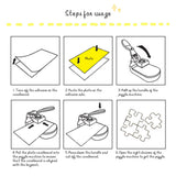 Puzzle Maker Machine Paper Board Cutter with 10PCS Adhedive Foams Boards DIY Picture Photo Puzzles Cutter Scrapbooking Making