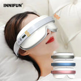 Electric Eye Massager Music Hot Compress Massage Sleep Mask Airbag Vibrating Eye Care Instrument Fatigue Massages Glasses
