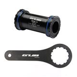 GUB 24 Aluminium Alloy Adapter Bicycle Press  Fit Bottom Brackets Axle for MTB Road Bike Parts 24mm Crankset Chainset Spindle