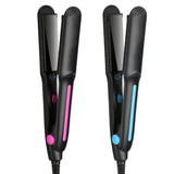 Hair Straightener Temperature Adjustment Tourmaline Ionic Flat Iron Widen Panel Ceramic Heating Plate Salon Styling Tool