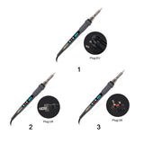 60W Electric Soldering Iron Constant Temperature Repair Welding Home Internal Heat Mini Adjustable LCD Digital Station