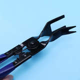 13pcs Auto Trim Removal Tool Kit with Clip Removal Plier and Fastener Removers Car Interior Upholstery Pry Tool Set (Blue)
