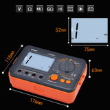 VC60B+ High Accurancy Digital Insulation Resistance Tester Portable MegOhm Meter with Backlight