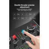V9X PRO Sound Card,Audio Mixer for Live Broadcast Recording Phone Computer PC Live Recording Home KTV Voice Chat
