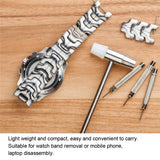 16Pc/set Watch Disassembly Repair Kit Band Link Remover Hands Charger Battery Replacement Tools for Professional Watchmak