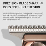 Professional Golden Electric Hair Clipper Hair Cut Maching Wireless Trimmer For Men  Clipper Machine Rechargeable Hair Barber
