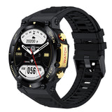 Smart Watch AK45 Bluetooth Phone Call 400mah Large Battery Men Military Tactical Rugged Outdoor Sports Fitness Smartwatch