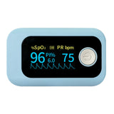 Blood Measuring Instrument LED Screen Oximeter Fingertip Detection Pulse Heart Rate Oximeter Three Color Screen Oximeter