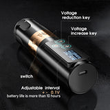 New ORIGIN AMBITION SOLDIER V2 Wireless Tattoo Machine Brushless Motor Rechargeable Battery Pen For Artist Body