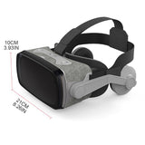 3D VR Glasses G07E Headset Mini Compact Light Weight Comfortable Deep Immersive