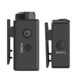 Hollyland LARK 150 SOLO 2.4Ghz Wireless Microphone Kit with Charging Box LARK150 Solo Lavalier Mic For Video Live For Smartphone