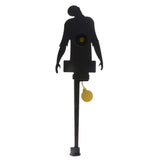 Steel Resetting Field Target Hunting Shooting Practice Zombie Reset Target