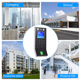 Face Recognition Fingerprint Password Attendance Machine Access Control Time Clock Recorder Employee Checking-in Recorder