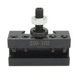 6-12 Inch 2 AXA Boring Turning Quick Change Tool Post Facing Holder 250-102 for CNC Lathe Tool Kit