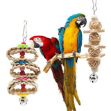 15/9/8/3 Pcs Bird Chewing Toy Funny Cotton Rope Parrot Toy Bite Resistant Cockatiels Parakeet Training Toy Bird Accessories Cage