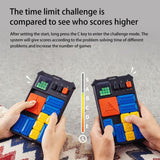 Super Huarongdao Magnetic Jigsaw Puzzle Kid Intelligent Induction Game Board Puzzles Montessori Toy Child Boy Girl Toy Xmas Gift