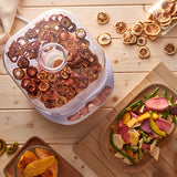 220V 5 Layers Fruit Vegetables Herb Meat Drying Machine Household MINI Food Dehydrator For Pet Meat Dehydrated Snacks Air Dryer
