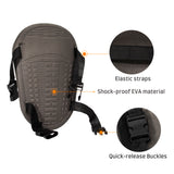 1 Pair EVA Fishing Knee Pads Knee Braces for Ice Fishing Protective Gear Outdoor Sports Camping Hiking All for Winter Fishing
