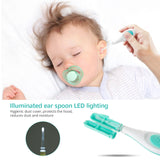 NCVI Baby Healthcare and Grooming Kit, Nail Clipper,Ear Pick,Feeder with Storage Bag Nursery Gift for Newborn Infants, Toddlers
