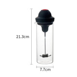 Milk Frother Electric Foamer Coffee Foam Maker Milk Shake Mixer Battery Milk Frother Jug Cup Electric Milk Frother Cup Whisk