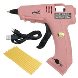 20W High Temp Hot Melts Glue Gun With 7x100mm Glue Sticks Industrial Mini Guns Thermo Electric Heat Temperature Repair Tool DIY