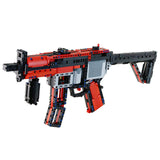 642pcs MP5 Submachine Gun Building Block Model Small Particles Compatible with Educational Puzzle Toy Toy Brick for youth