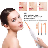 High Frequency Electronic Beauty Instrument 5 in 1 Portable Electrode Ultrasonic Facial Massage Machine Face Skin Care Tools