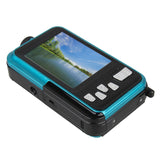 Digital Camera 2.7 Inch 1.8 Inch Double Screen Support Waterproof Camera Max 24MP 16 x Digital Zoom Black Blue Camcorder
