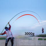 3.6m-7.2m Fishing Canne 5H 6H Hardness Carp Fishing Pole High Carbon Fiber Black Pit Fishing Rod Long Section Hand Olta De Pesca