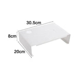 Monitor Stand Laptop Holder Metal Desktop Storage Desk Notebook Riser for Home Office Laptop PC Display Rack TV Screen Bracket