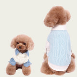 Cat Sweater Coat Doggie Puppy Chihuahua Yorkshire Terrier Dog Clothes Winter Pomeranian Poodle Bichon Small Dog Costume Clothing