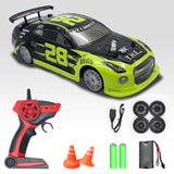 1:14 RC car With Led Light 2.4G Radio Remote Control Sports Car High-speed Drift Car Boys Toys .Children 4WD Offroad Race Car