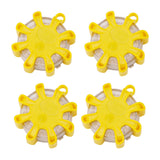 4PC Magnetic Emergency Roadside Safety Light 8Led Road Flares Rescue Light LED Strobe Warning Light Flashlights Car Beacon Lamps