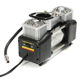 150PSI 60L 12V Air Compressor 4WD Car Tire Inflator Pump Portable Kit Pressure Pump Dual Cylinder Pressure Pump Tool Set