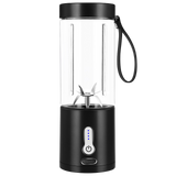 Portable Electric Juicer Smoothie Blender USB Rechargeable Food Processor Fruit Mixer Machine Mini Juicer Blender Cup 530ML