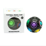 Magic Rainbow Ball Cube Fidget Toy Adults Cube Children Stress Relief Educational Toys 3 Colors