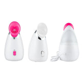 Face Steamer 135ml Nano Mist Hot Spray Skin Hydration Nebulizer UV Sterilization Aromatherapy Air Humidifier Facial SPA Machine