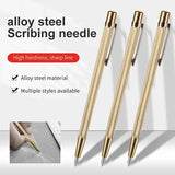 5 Pcs Diamond Metal Marker Engraving Pen Tungsten Carbide Nib For Glass Ceramic Metal Wood Engraving Hand Tools
