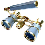 3X25 Glasses Binoculars Telescope Vintage Opera Theater Gift Women Coated Lens Metal Fashion With Handle Multifunction Portable