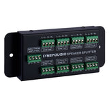 1 In 8 Out Speaker Selector Switch Audio Signal Switcher Power Splitter Box 8-Zone Sound Source Signal Distribution Panel