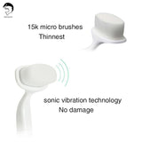 Electric Face Cleansing Brush Remove Blackhead Pore Cleaner Massage Brush with Sterilization Box MH88