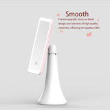 Led Makeup Mirror Touch Screen Mirror With Led Light Adjustable Light Desk Cosmetic Mirrors Flexible Rectangle Beauty Tools